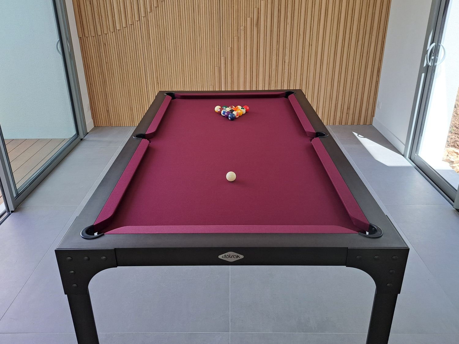 Billard design Etolrak configuré sur mesure
